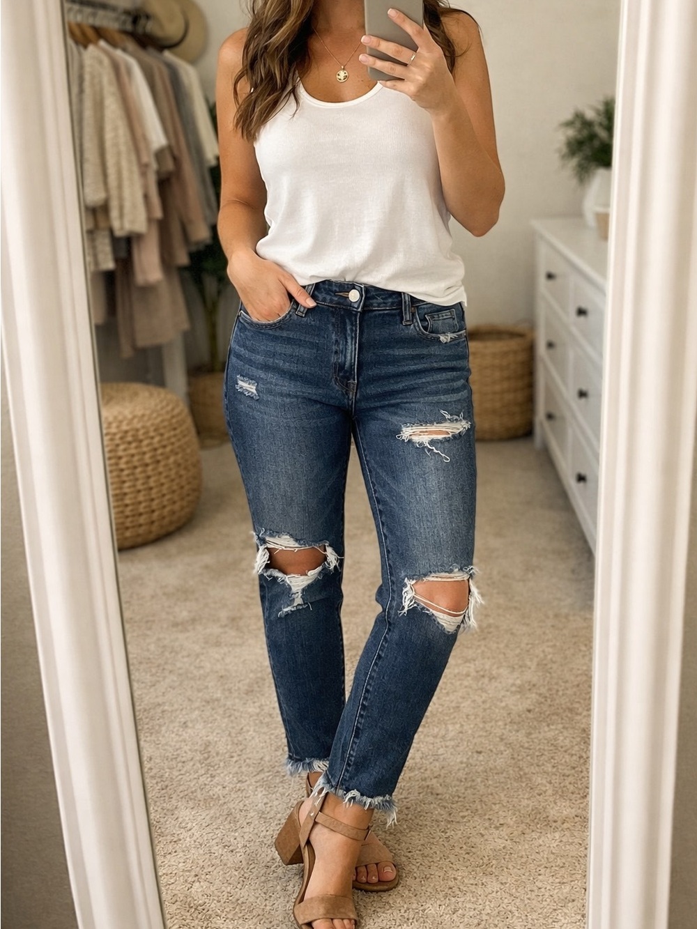 Vervet by Flying Monkey Jeans 28 | Ripped Distressed | Excellent Condition